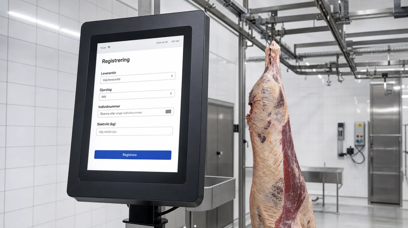 Makwi Slakt – Verwiegungs- & Zerlegekiosk